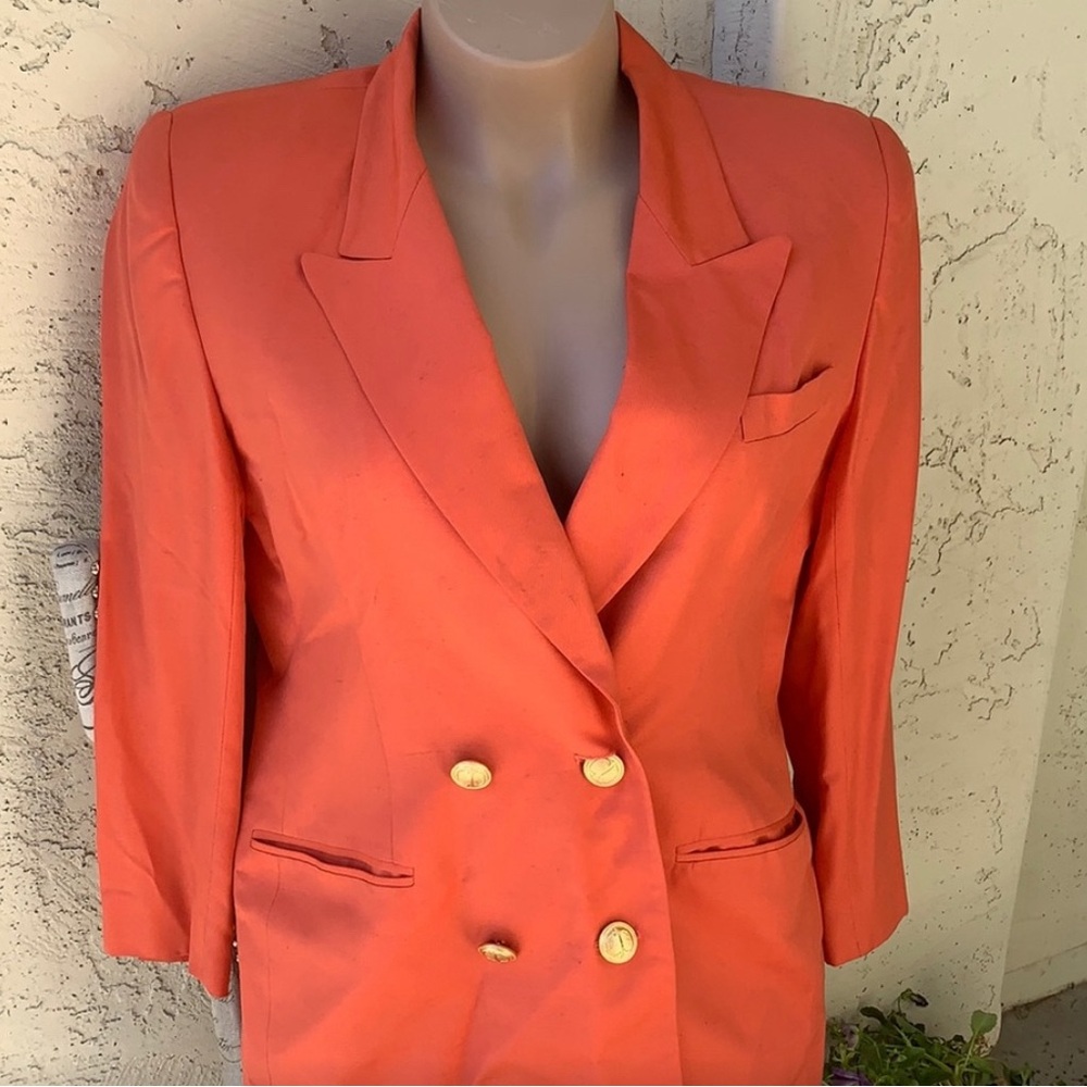 Christian Dior Orange Blazer